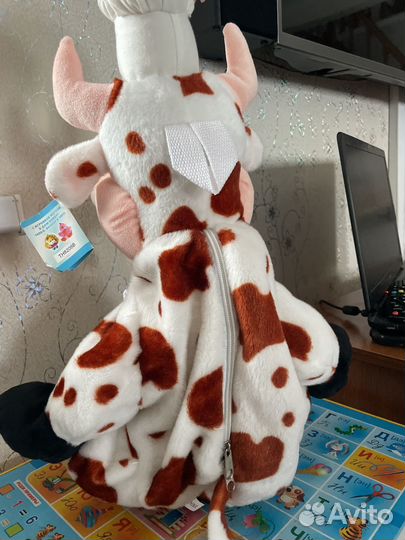 Мягкая игрушка корова для конфет