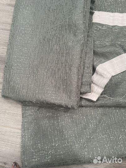 Шторы с тюлью бу