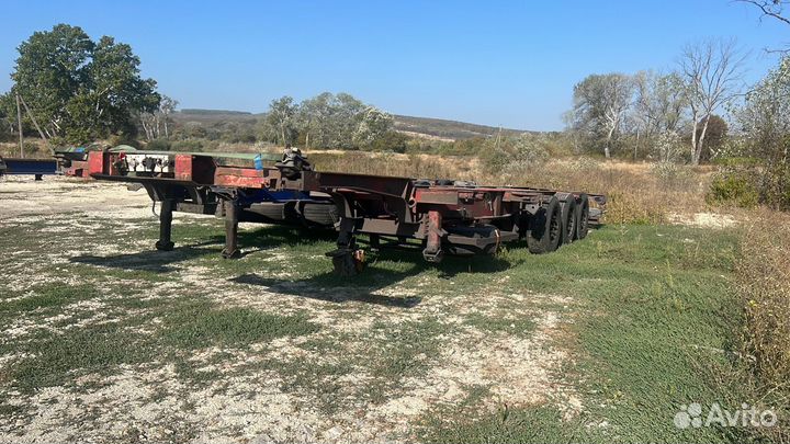 Полуприцеп контейнеровоз Schmitz Cargobull SCF24G, 2004