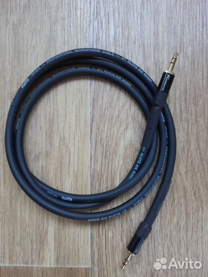 Кабель AUX jack 3.5 - jack 3.5мм длина 1м