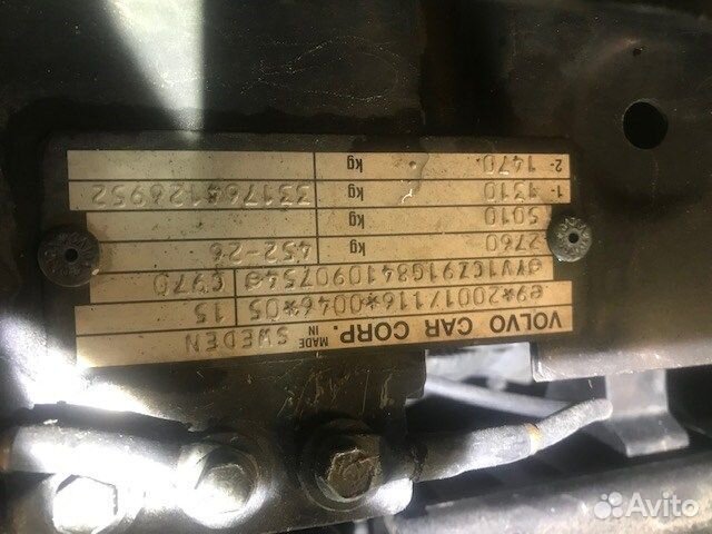 Разбор на запчасти Volvo XC90 2002-2006