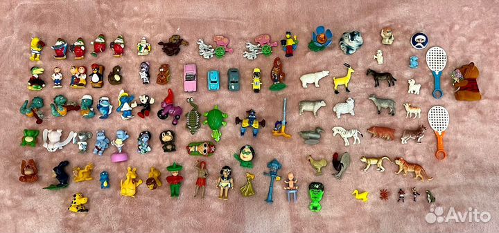 Коллекция фигурок из Киндера