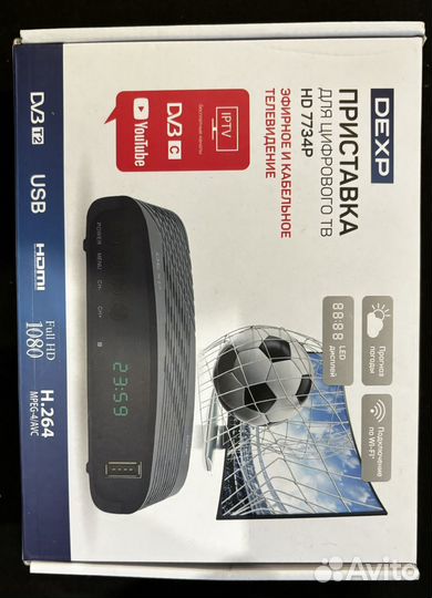 Приставка для цифрового тв dexp HD 7734P