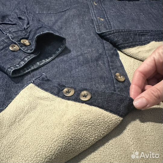 Джинсовая куртка рубашка с флисом Arrow XL 52/54