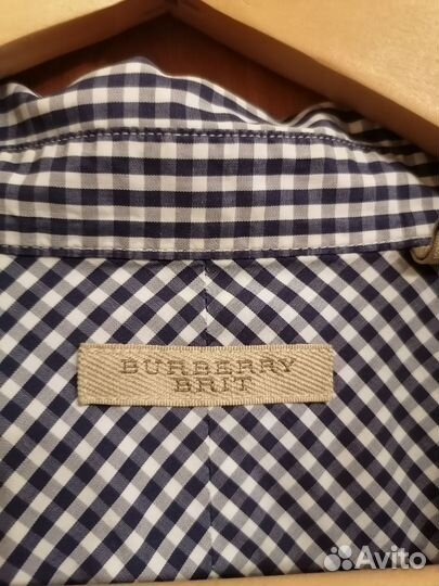 Burberry рубашка мужская оригинал 3XL