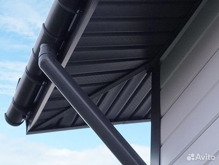 Софиты для подшивки кровли