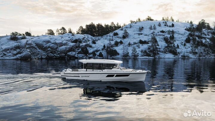 Морской катер Quarken 35 Cabin с моторами