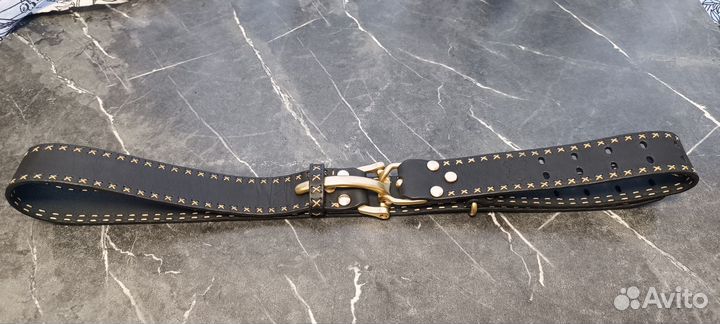 Мужской кожаный ремень Littleton