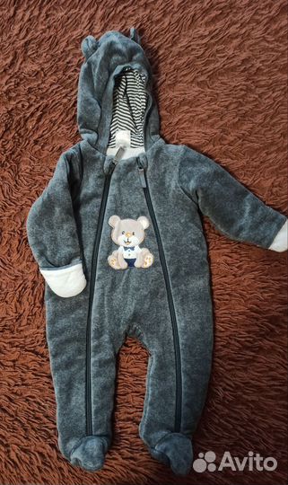 Комбинезон демисезонный на осень 68 размер