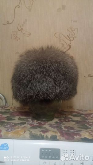 Шапка женская чернобурка