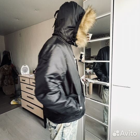 Куртка Бомбер N2B мех архив type balenciaga alpha