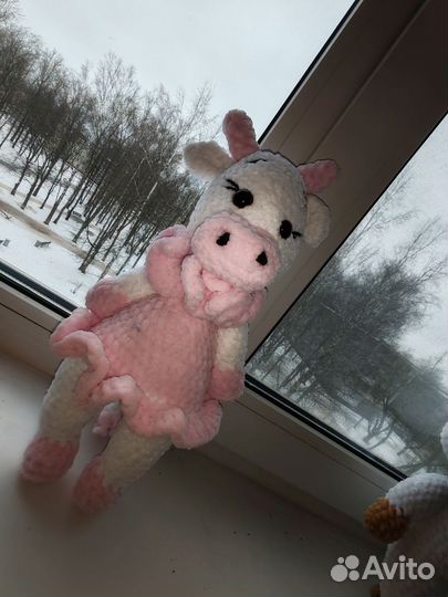 Вязаные игрушки ручной работы