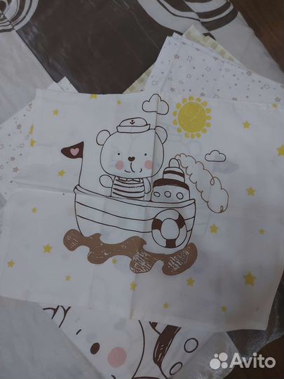 Детское постельное белье в детскую кроватку