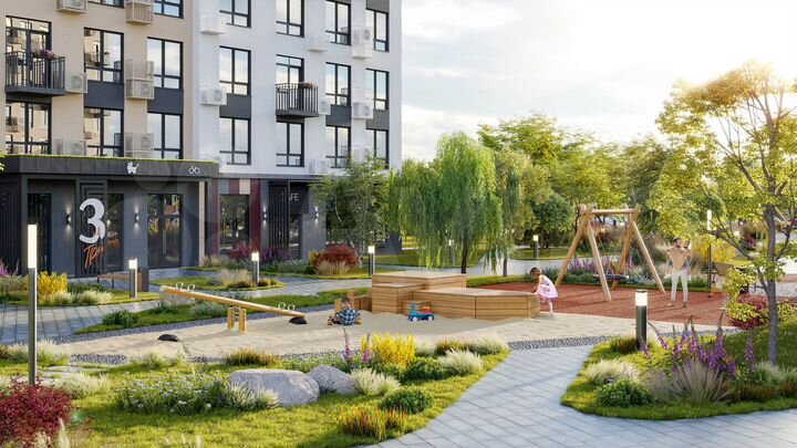 1-к. квартира, 39,3 м², 11/25 эт.