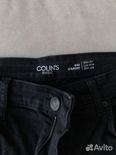 Джинсы черные colins