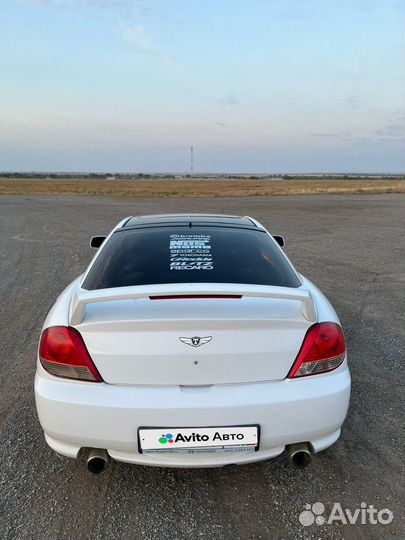 Hyundai Tiburon 2.0 AT, 2002, 261 476 км