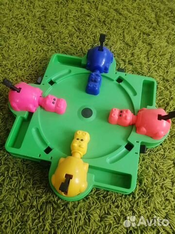 Настольная игра голодные бегемотики