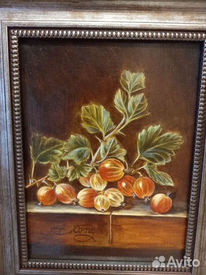 Картина маслом на холсте натюрморт