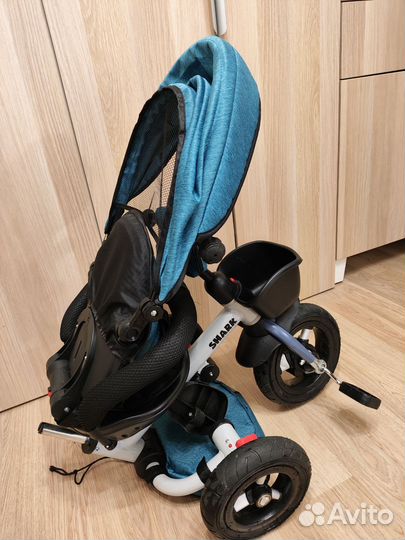 Трёхколёсный велосипед - коляска maxiscco