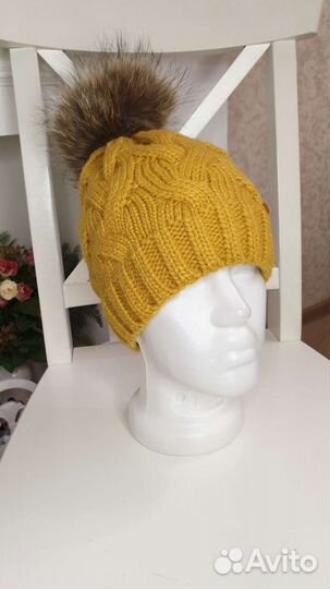 Шапка зимняя женская