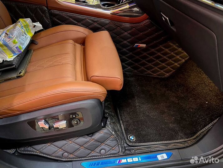Коврики в салон для BMW X7 G07