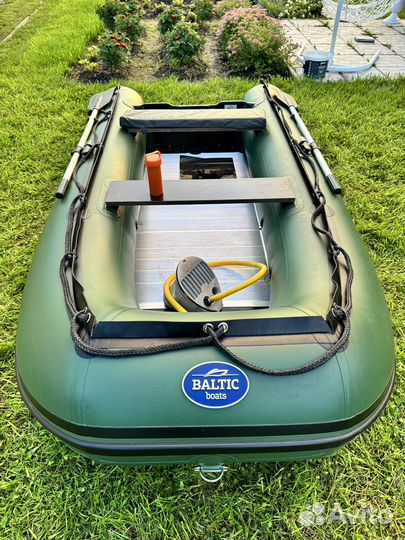 Комплект лодка baltic boats 330 с мотором 5 л.с