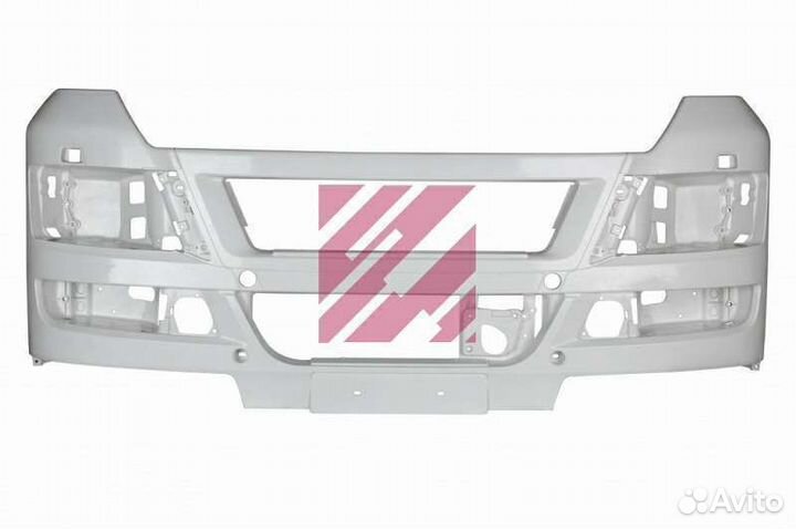 Бампер передний MAN TGX с креплением под ACC