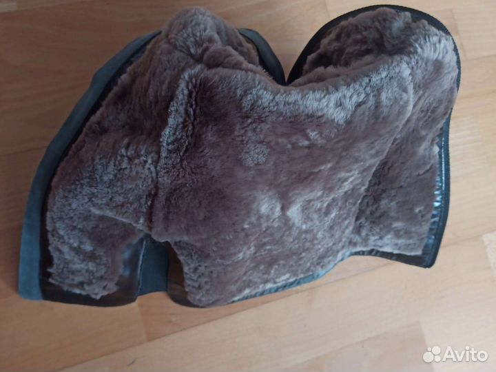 Сапоги зимние женские замшевые 39