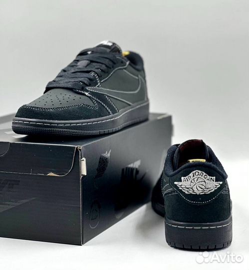 Nike Air Jordan 1 Low Travis Scott Black Phantom