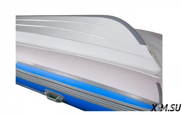 Лодка RIB riverboats RB400(встроенный рундук,синяя
