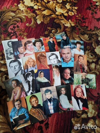 Советские открытки фото артистов книги