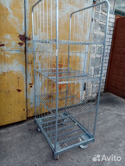 Полки стеллажи на колёсах