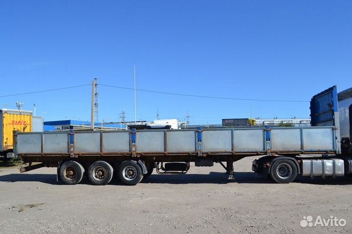 Полуприцеп бортовой Ставропольский завод автоприцепов 93282, 2012