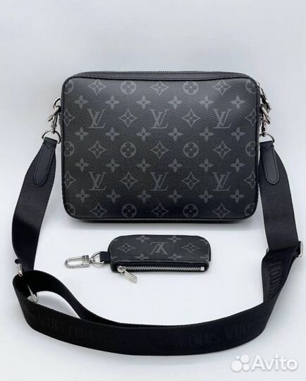 Сумка louis vuitton trio messenger мужская