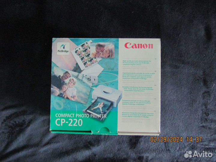 Сублимационный фотопринтер Canon CP-220