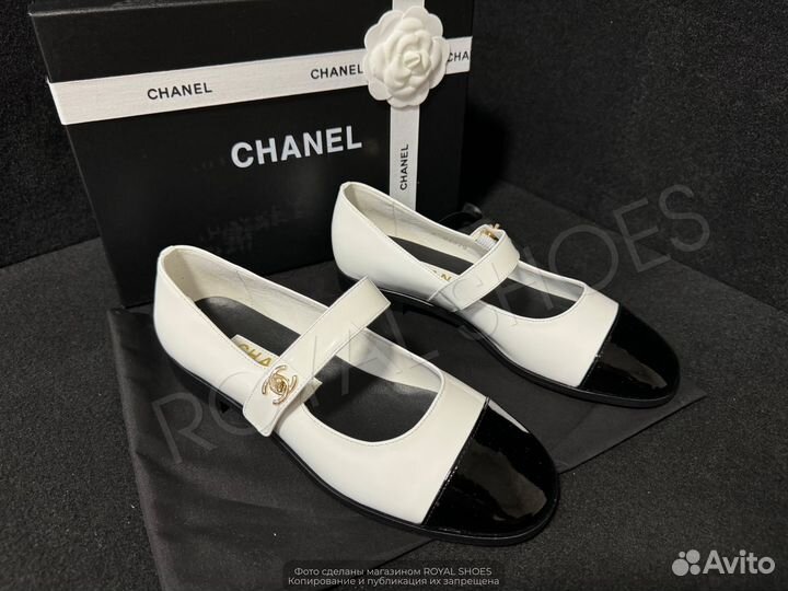 Туфли босоножки женские Chanel Mary Janes