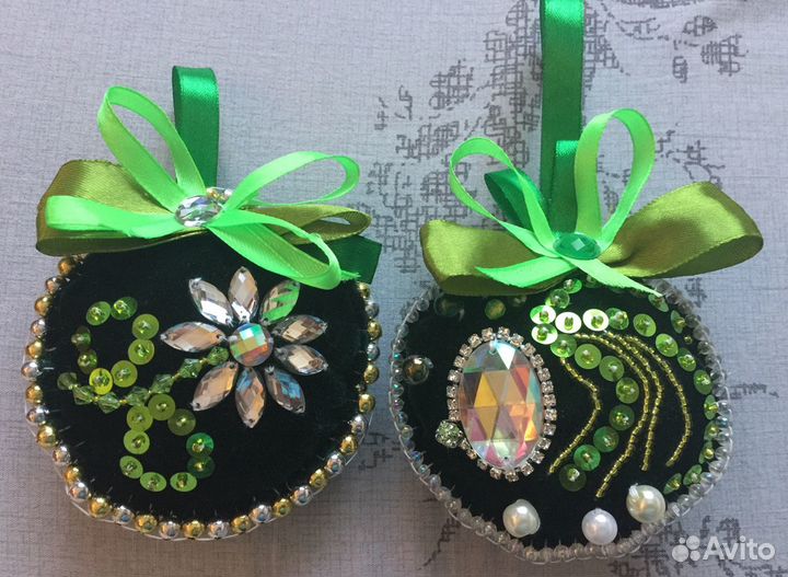 Новогодние игрушки ручной работы