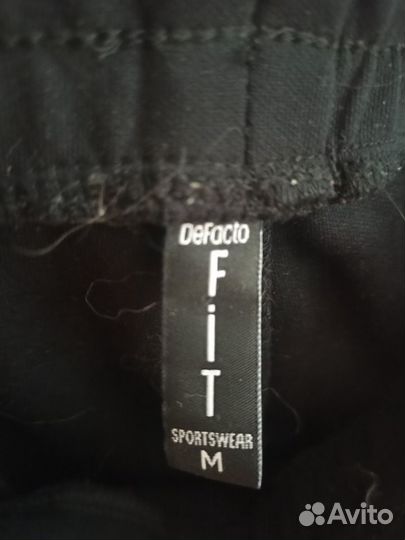 Штаны defacto, fit, m, sportswear