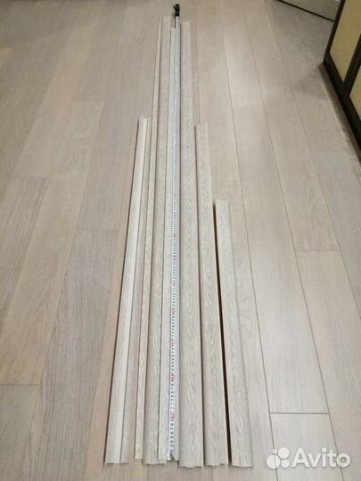 Плинтус пвх 49 Дуб Белфаст 2500*55*26мм (остаток)