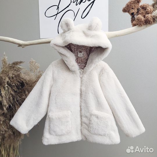 Шубка для девочки на рост 98 см