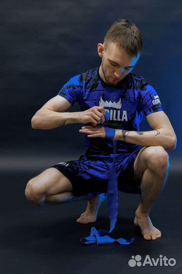 Комплект(футболка и шорты) Gorilla Blue