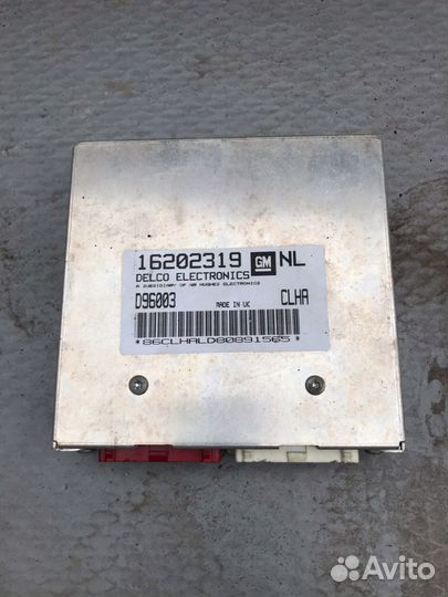 Эбу на opel vectra б