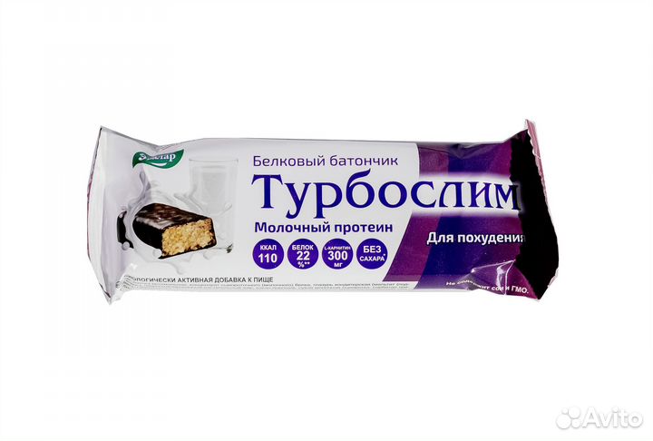 Диетический батончик Эвалар турбослим, 50 г, 12 шт