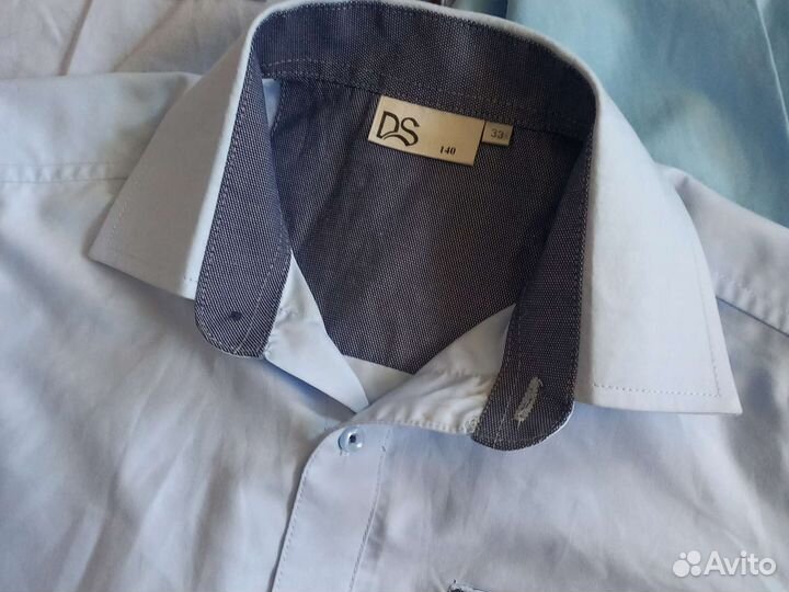 Рубашки для мальчика 140 146 пакетом