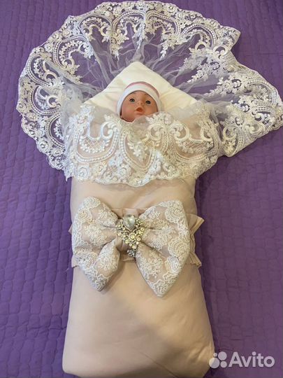 Одеяло-конверт на выписку