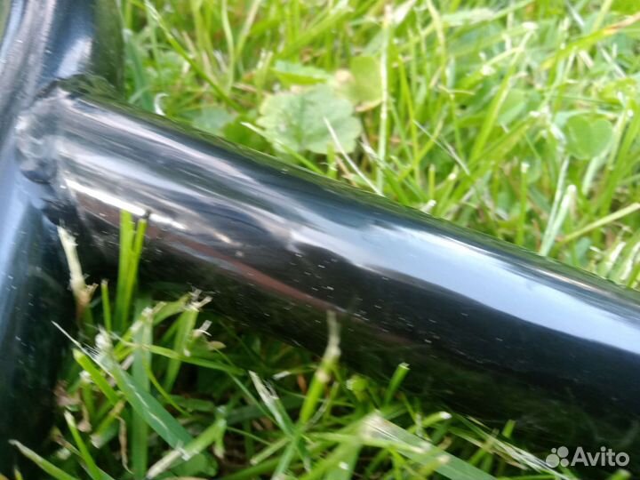 Руль BMX черный