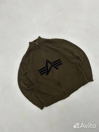 Кофта alpha industries оригинал винтаж M
