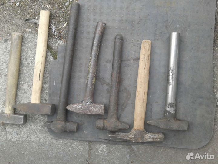 Грабли вилы лопаты молотки кувалды бу СССР