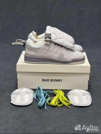 Adidas forum low bad bunny беж