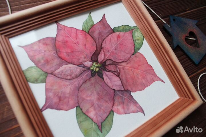 Картина акварель 